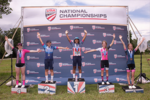 Women's 13-14 Podium